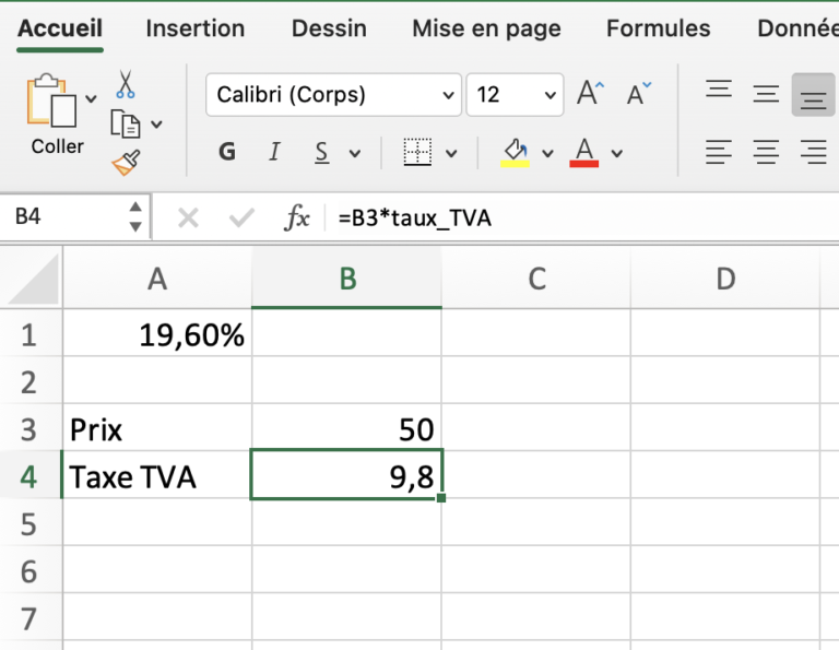 Astuce Excel pour ecrire une formule