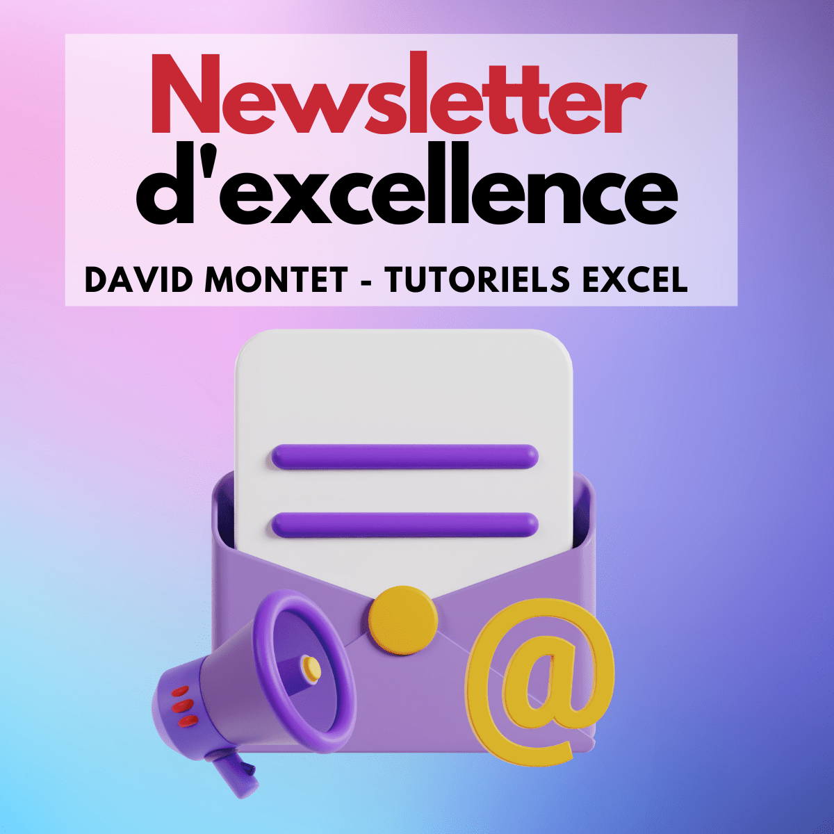 Newsletter excel dmo formation