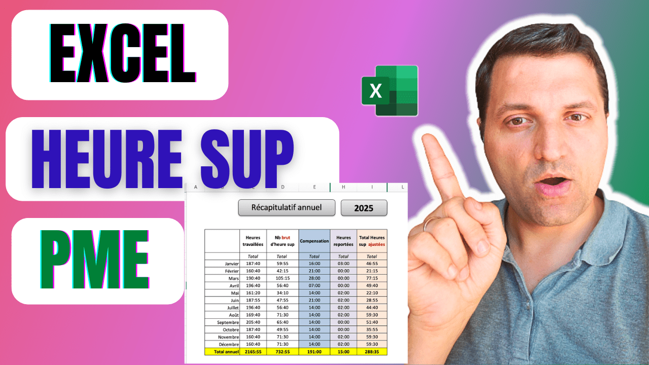 Calculer ses heurs supplémentaires PME
