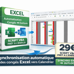 Publicatoin des congés dans Outlook automatique